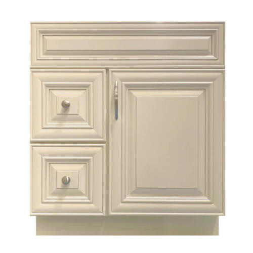 Alpha Wood KBW30L 30 Solid Wood Bathroom Vanity 5