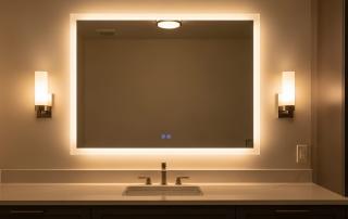 How to Choose a Bathroom Vanity Mirror & Lighting | Kitchen & Bath World