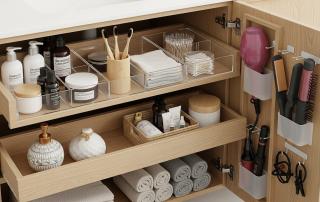 Bathroom Vanity Storage Ideas: Drawers, Shelves & Organization | Kitchen & Bath World